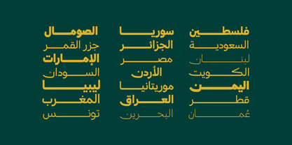 Kasra Typeface Font Poster 5