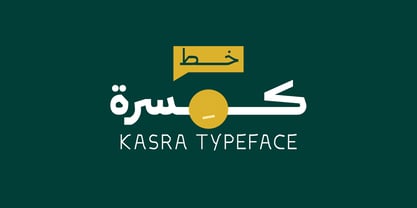 Kasra Typeface Font Poster 1