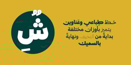 Kasra Typeface Font Poster 6