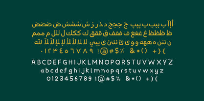 Kasra Typeface Font Poster 7
