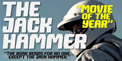 Velocity King Font Poster 2