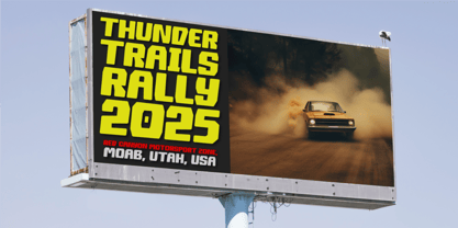 Velocity King Font Poster 4