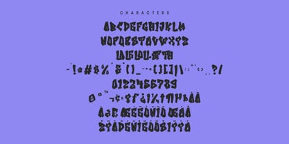 MC Llestast Font Poster 7