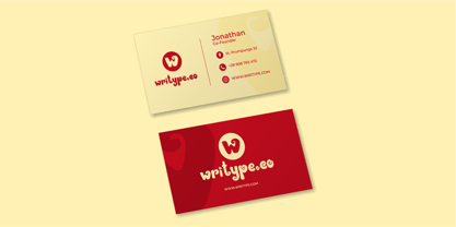 WR Magic Swirl Font Poster 7