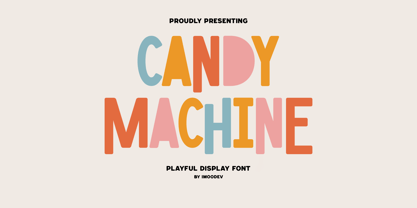 Candy Machine Font Poster 1