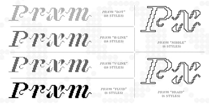 Proximity Font Poster 3