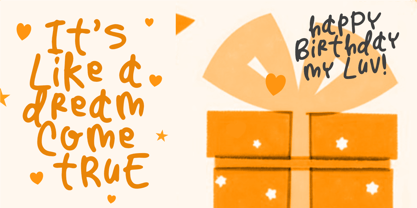 Popsnax Font Poster 2