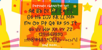 Popsnax Font Poster 5