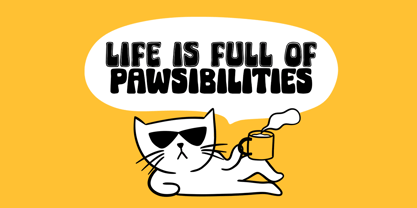 Micky Bonn Font Poster 3