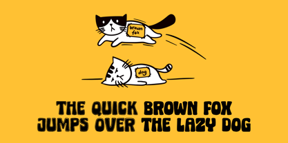 Micky Bonn Font Poster 5