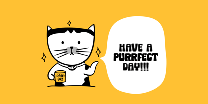 Micky Bonn Font Poster 11