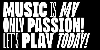 BBKV Polanik Font Poster 3