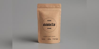 Meviat Gothic Font Poster 14