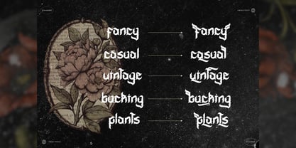 Meviat Gothic Font Poster 6