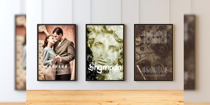 Meviat Gothic Font Poster 13