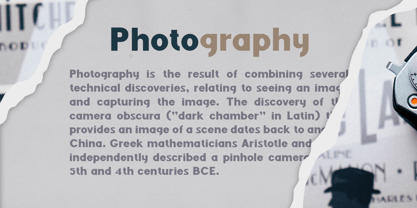 Fenord Font Poster 5