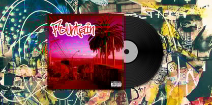 Deligent Graffiti Font Poster 2