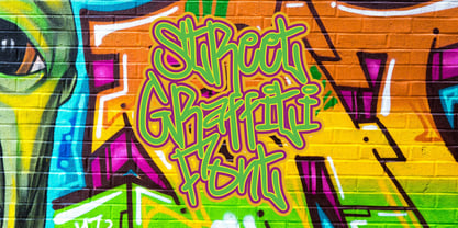 Deligent Graffiti Font Poster 9