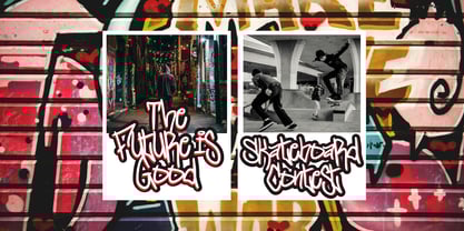 Deligent Graffiti Font Poster 6