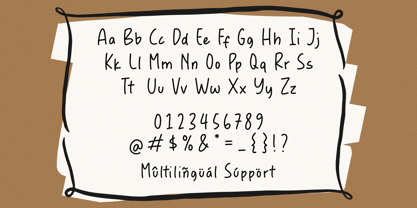 Creamy Sauce Font Poster 6