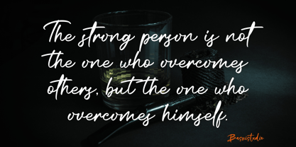 Austrian Cinamone Font Poster 2