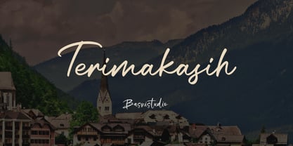 Austrian Cinamone Font Poster 10