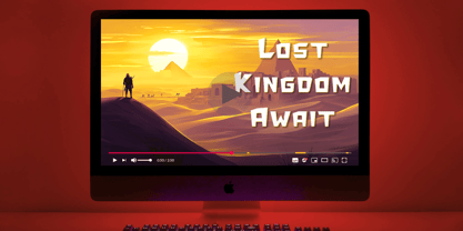 Chippunk Font Poster 2