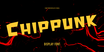 Chippunk Font Poster 1