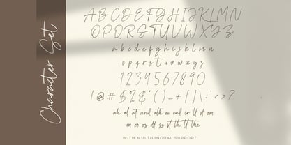 Aguset Font Poster 6