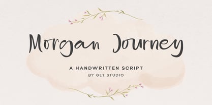 Morgan Journey Font Poster 1