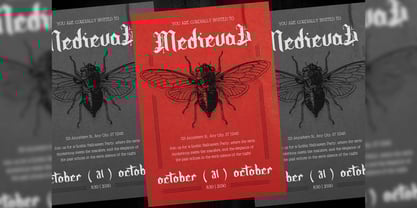 Snavirus Font Poster 12