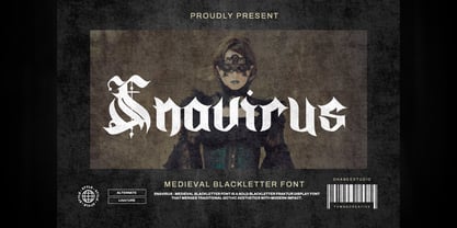 Snavirus Font Poster 1