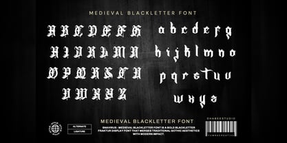 Snavirus Font Poster 2