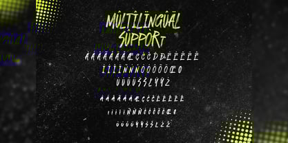 Molaser Brush Font Poster 3