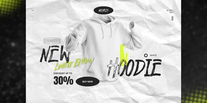 Molaser Brush Font Poster 13