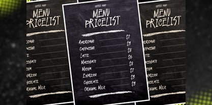 Molaser Brush Font Poster 14