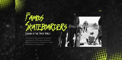 Molaser Brush Font Poster 8