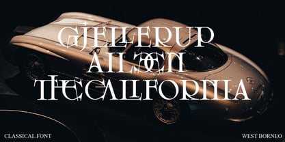 Zenthalia Font Poster 2