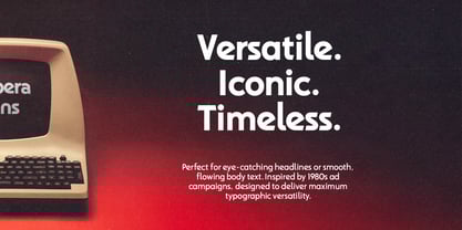 Hopera Sans Font Poster 4