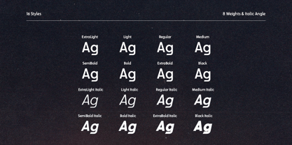 Hopera Sans Font Poster 2