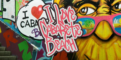 Kasmire Graffiti Font Poster 5