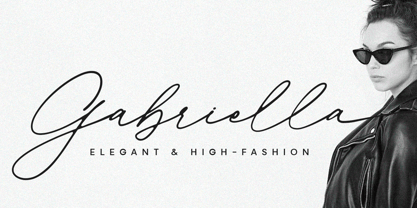 Adorable Calligraphy Font Poster 8