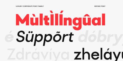 Refoke Font Poster 14