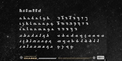 Mifrotha Font Poster 3