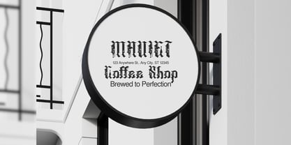 Mifrotha Font Poster 9