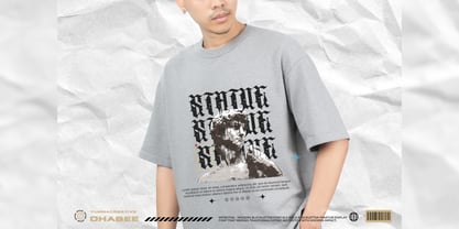 Mifrotha Font Poster 7