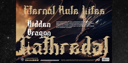 Mifrotha Font Poster 11