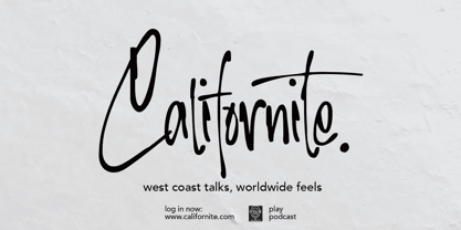 Aerial Perspective Font Poster 3