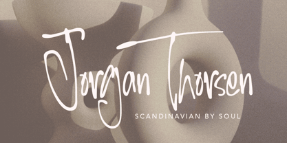 Aerial Perspective Font Poster 9