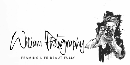 Aerial Perspective Font Poster 11